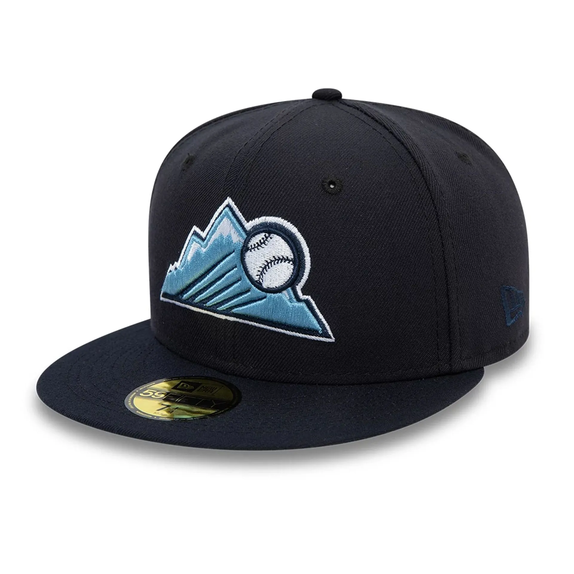 Colorado Rockies Cooperstown Navy 59FIFTY Fitted Cap