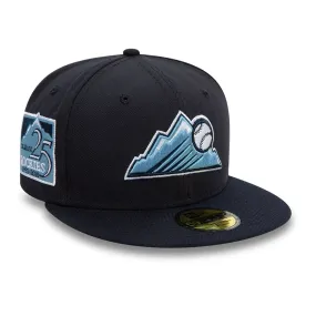 Colorado Rockies Cooperstown Navy 59FIFTY Fitted Cap