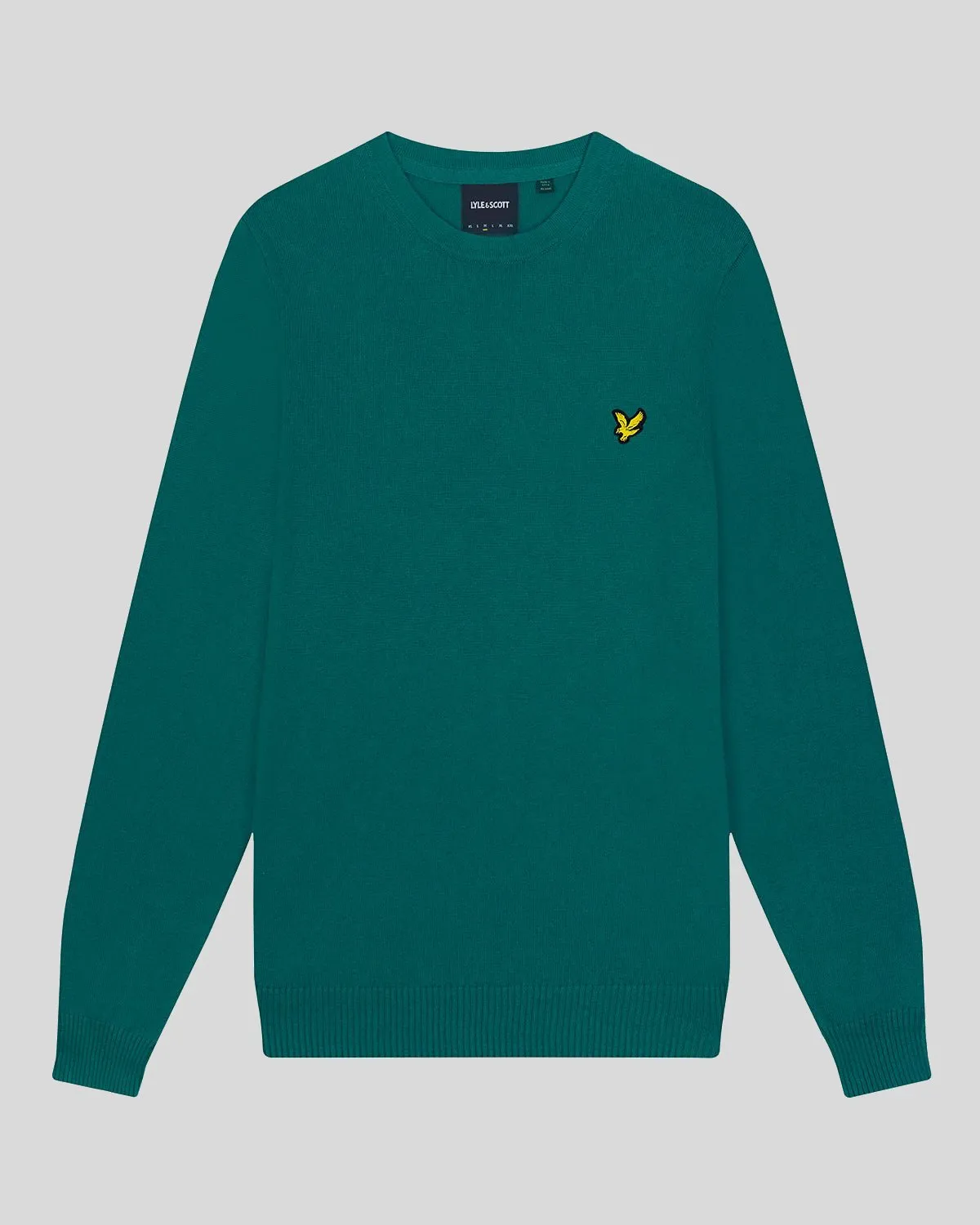 Cotton Merino Crew Neck Jumper