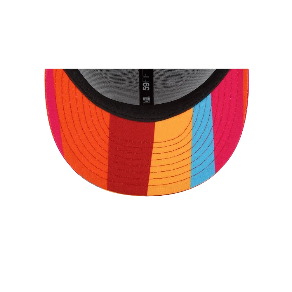 Court Culture Miami Mashup Vol. 2 Color Block Fitted Hat