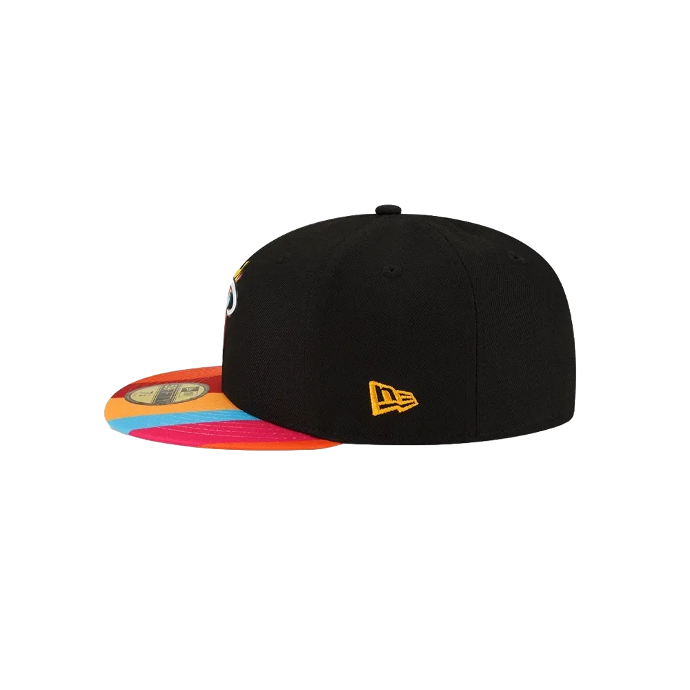 Court Culture Miami Mashup Vol. 2 Color Block Fitted Hat