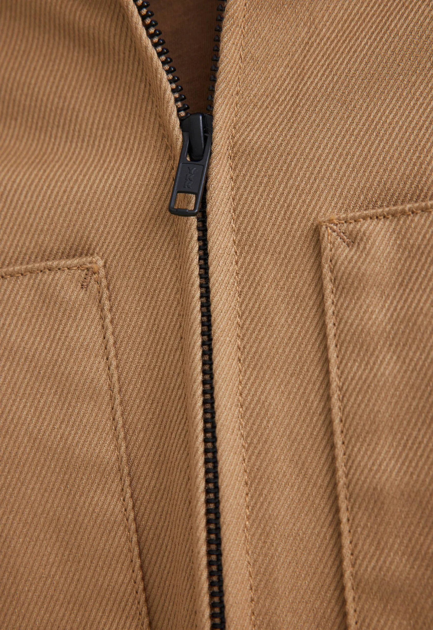 Cullin Italian Cotton Jacket - Nutmeg Beige