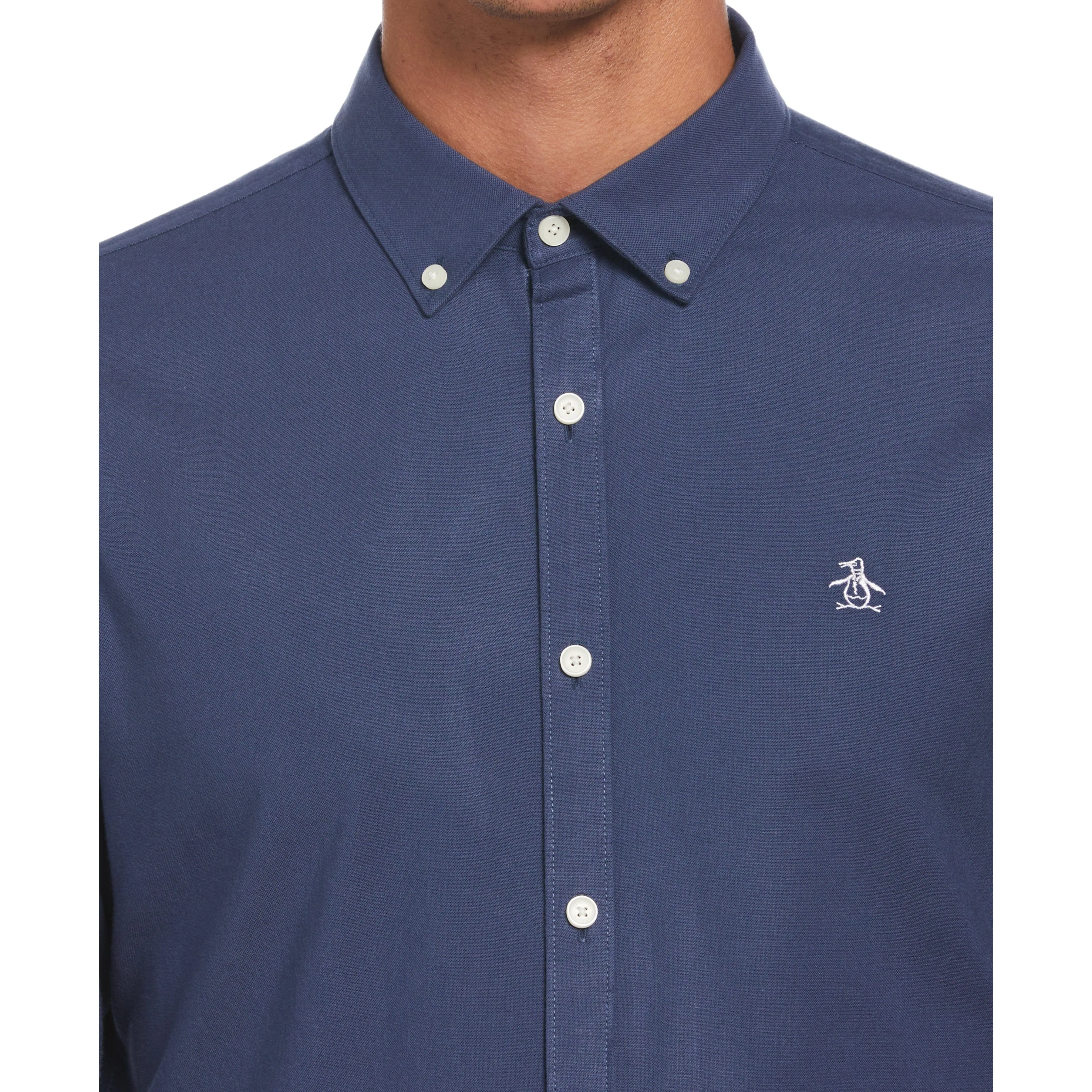 EcoVero Oxford Stretch Long Sleeve Shirt