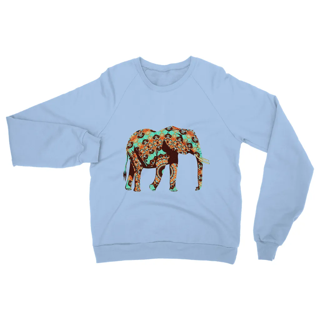 Elephant Heavy Blend Crew Neck Sweatshirt