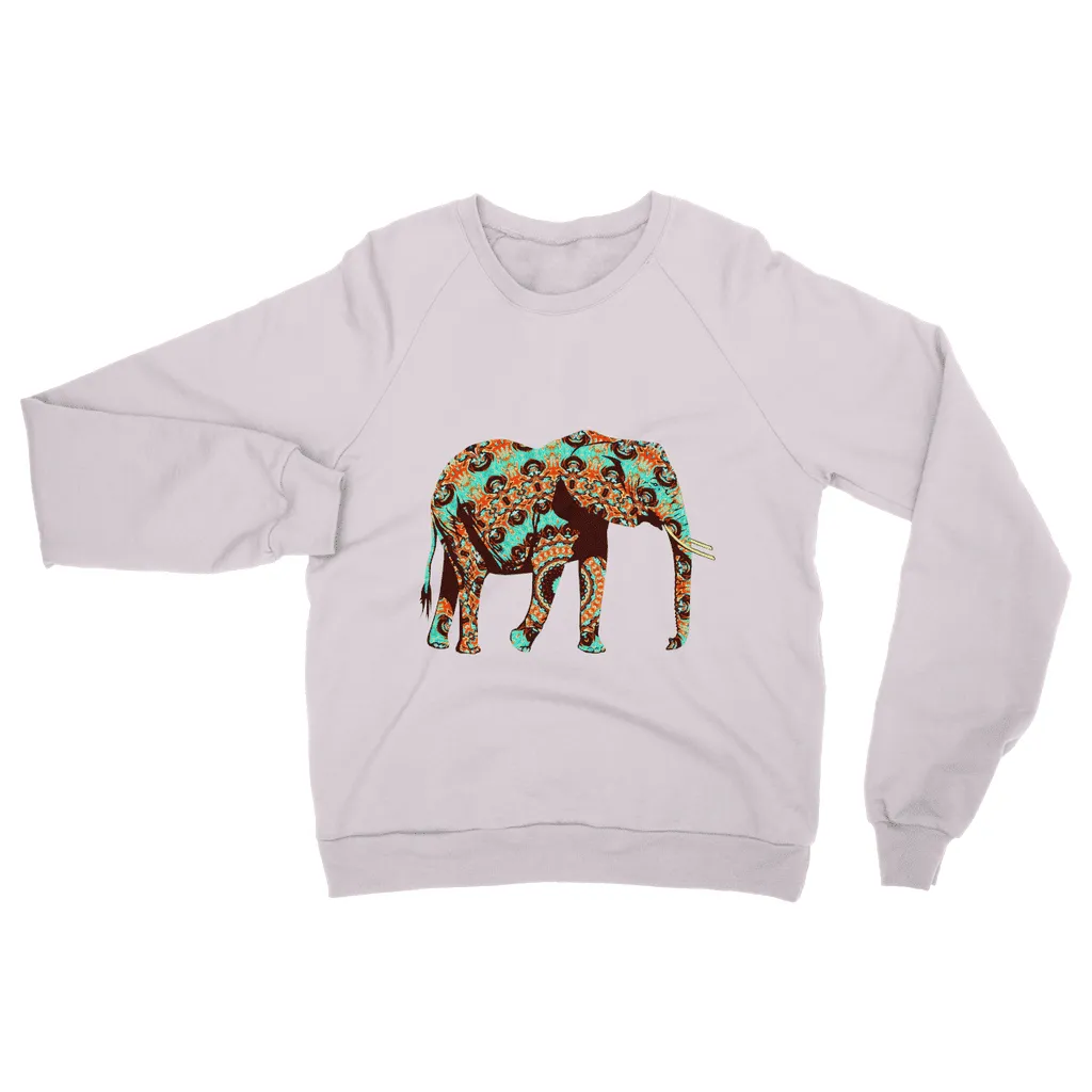 Elephant Heavy Blend Crew Neck Sweatshirt