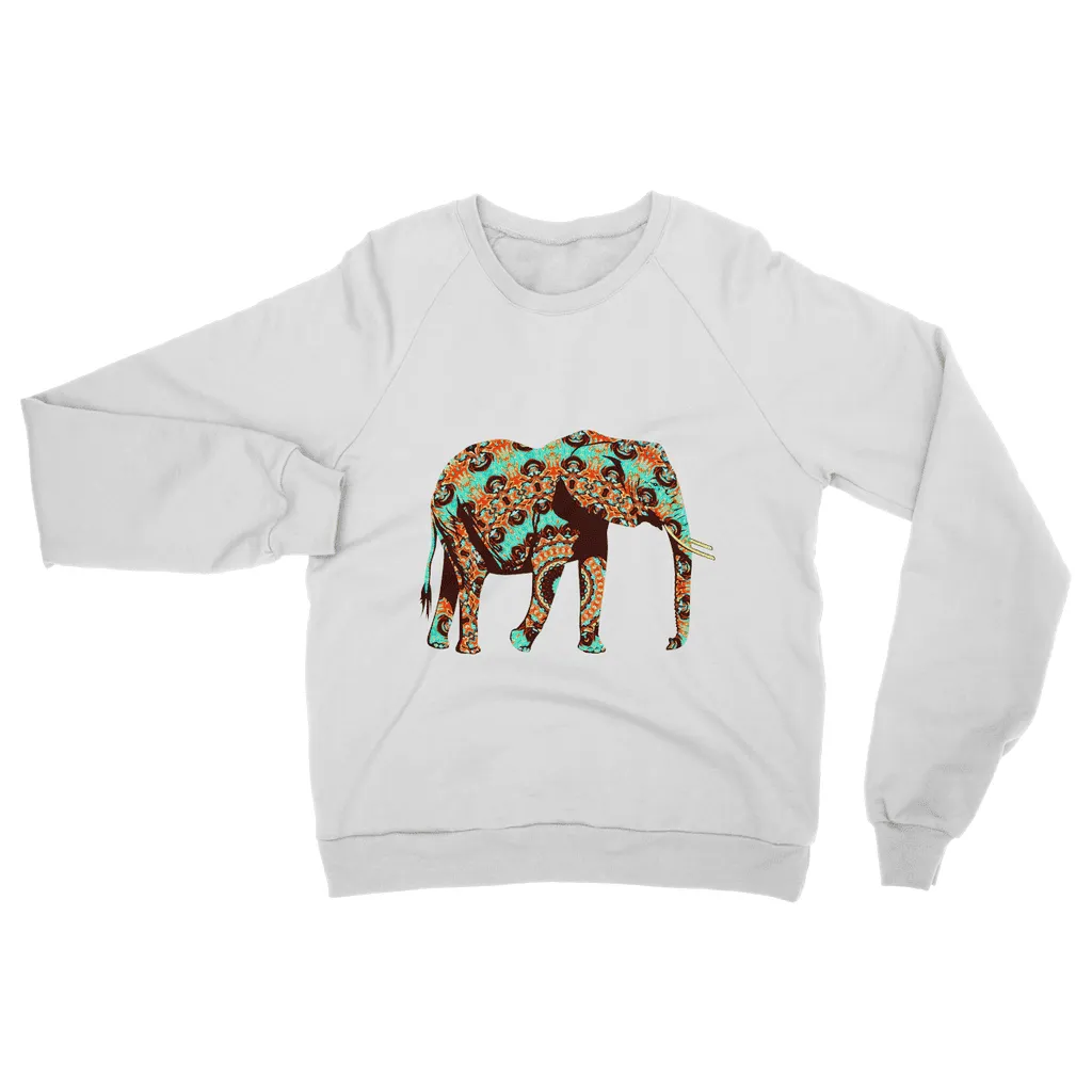 Elephant Heavy Blend Crew Neck Sweatshirt