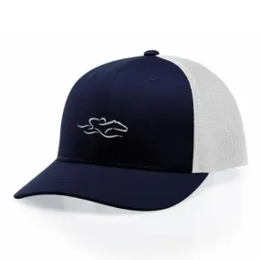 EMBRACE THE RACE® Structured Mesh Trucker Hat - Navy