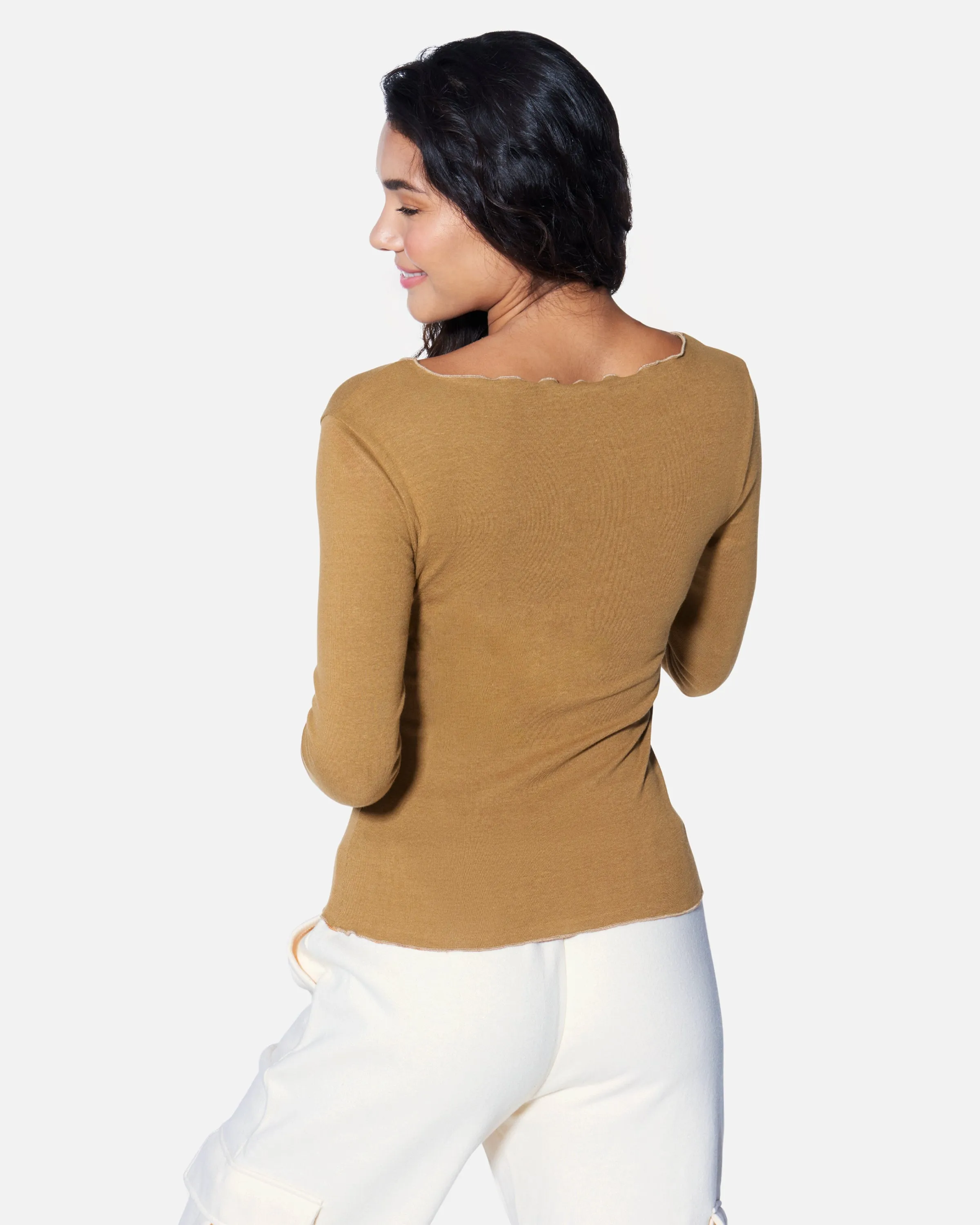 ESSENTIAL EVERYDAY LONG SLEEVE TOP