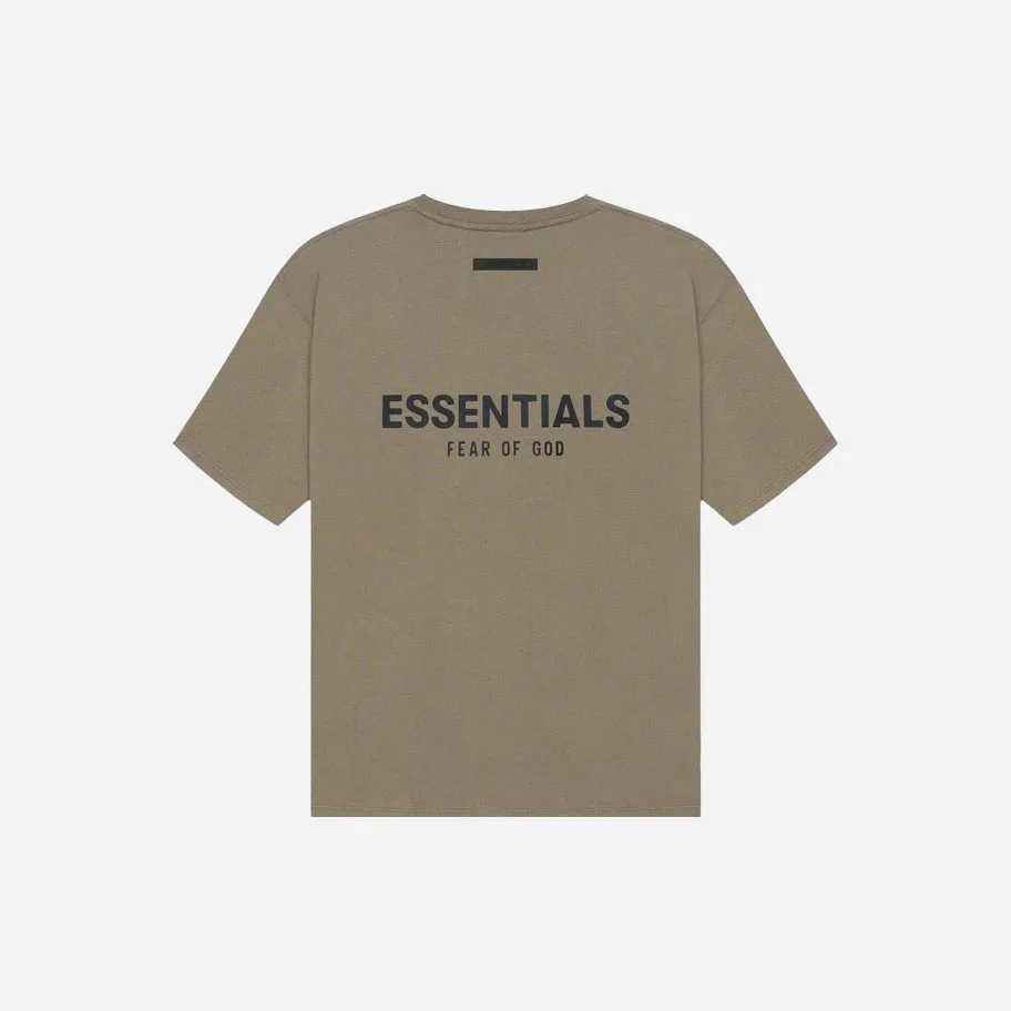 FEAR OF GOD ESSENTIALS SS20 TAUPE SHORT SLEEVE T-SHIRT