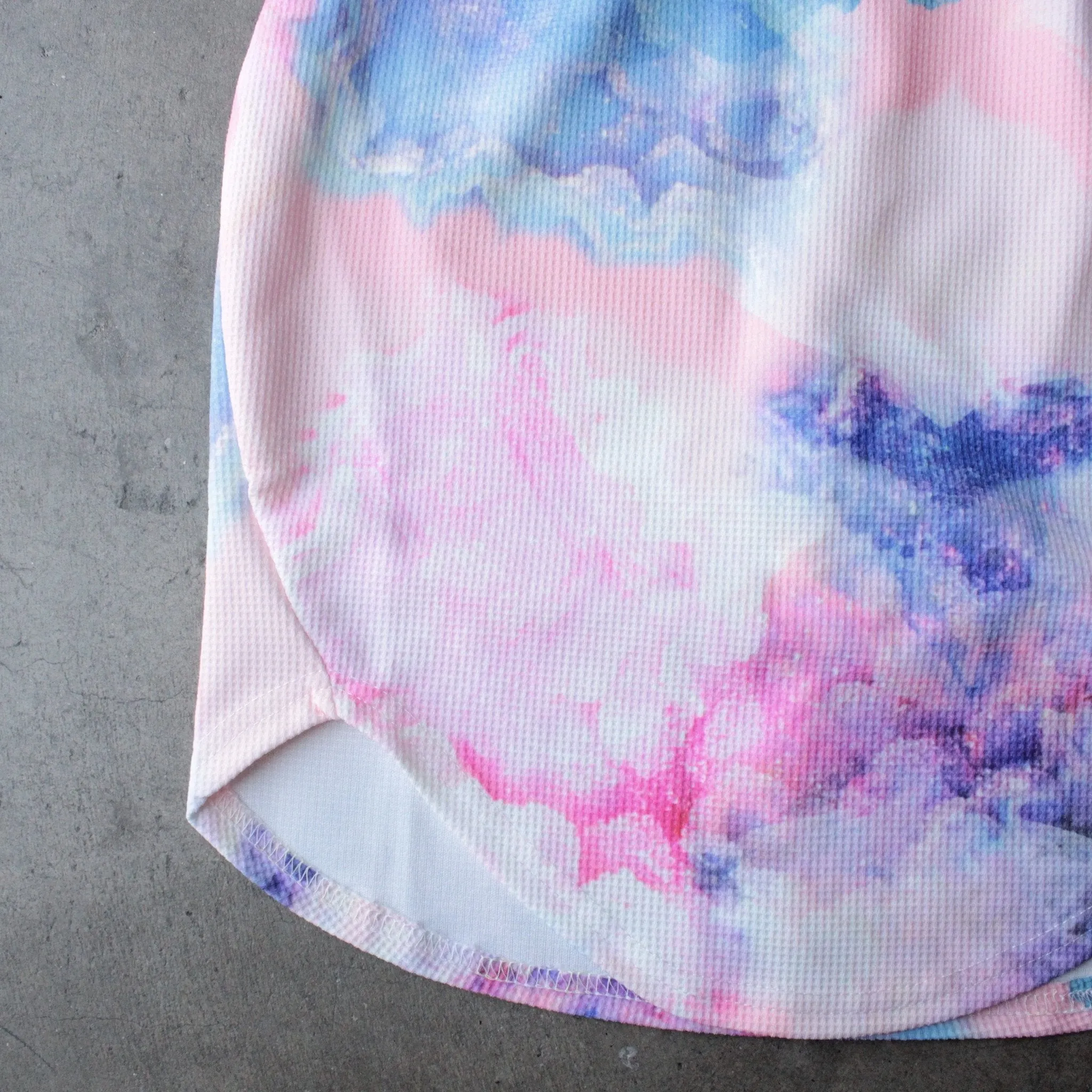 Final Sale - Dreamy Off The Shoulder Watercolor Bodycon Dress