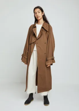 Garment Dyed Trench Coat