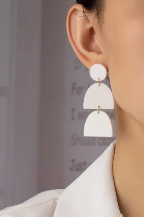 Geo Acrylic Earrings