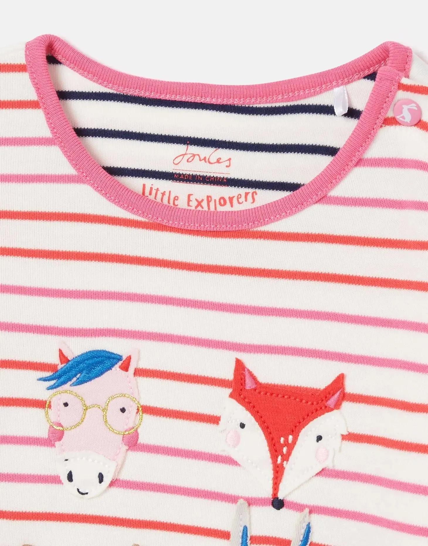 Girl's Tate Artwork Long Sleeve T-Shirt - Anfaces | Joules