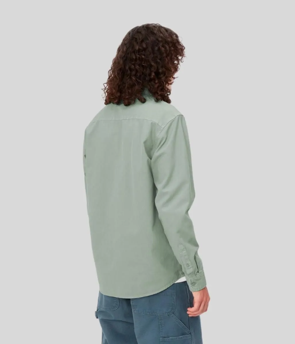 Green Bolton Cotton Shirt