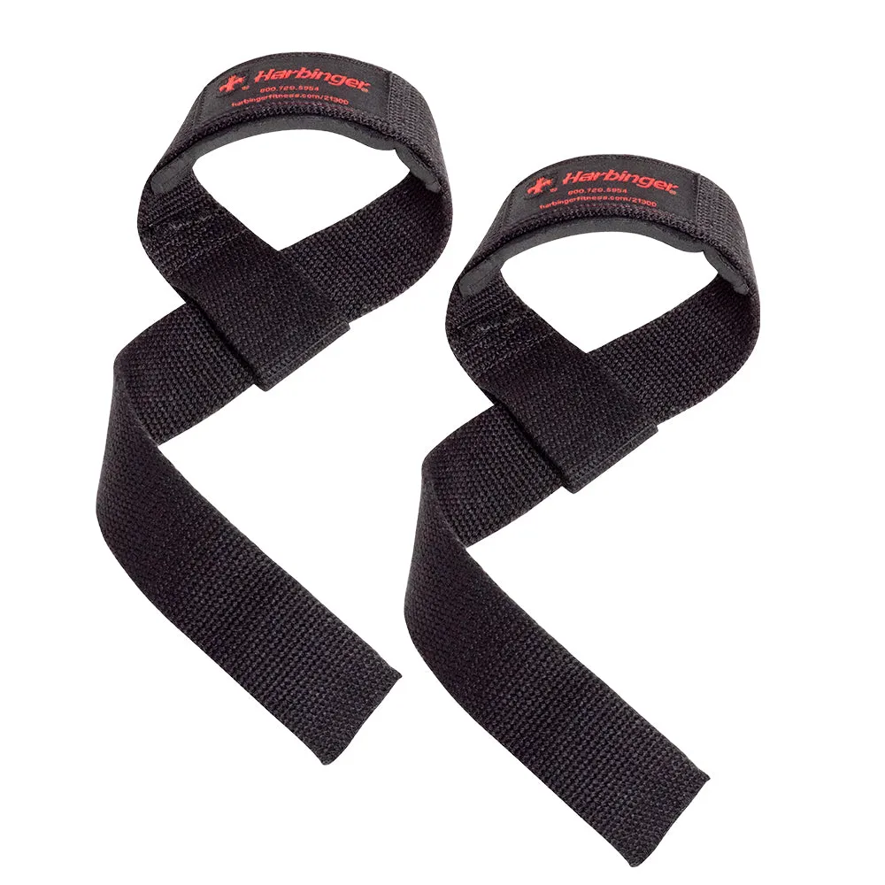 Harbinger Padded Cotton Lifting Straps