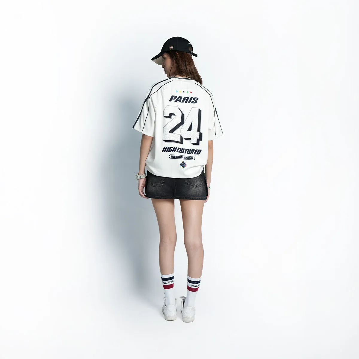 High Cultured Dream Team Jersey Loose Tee - 1040