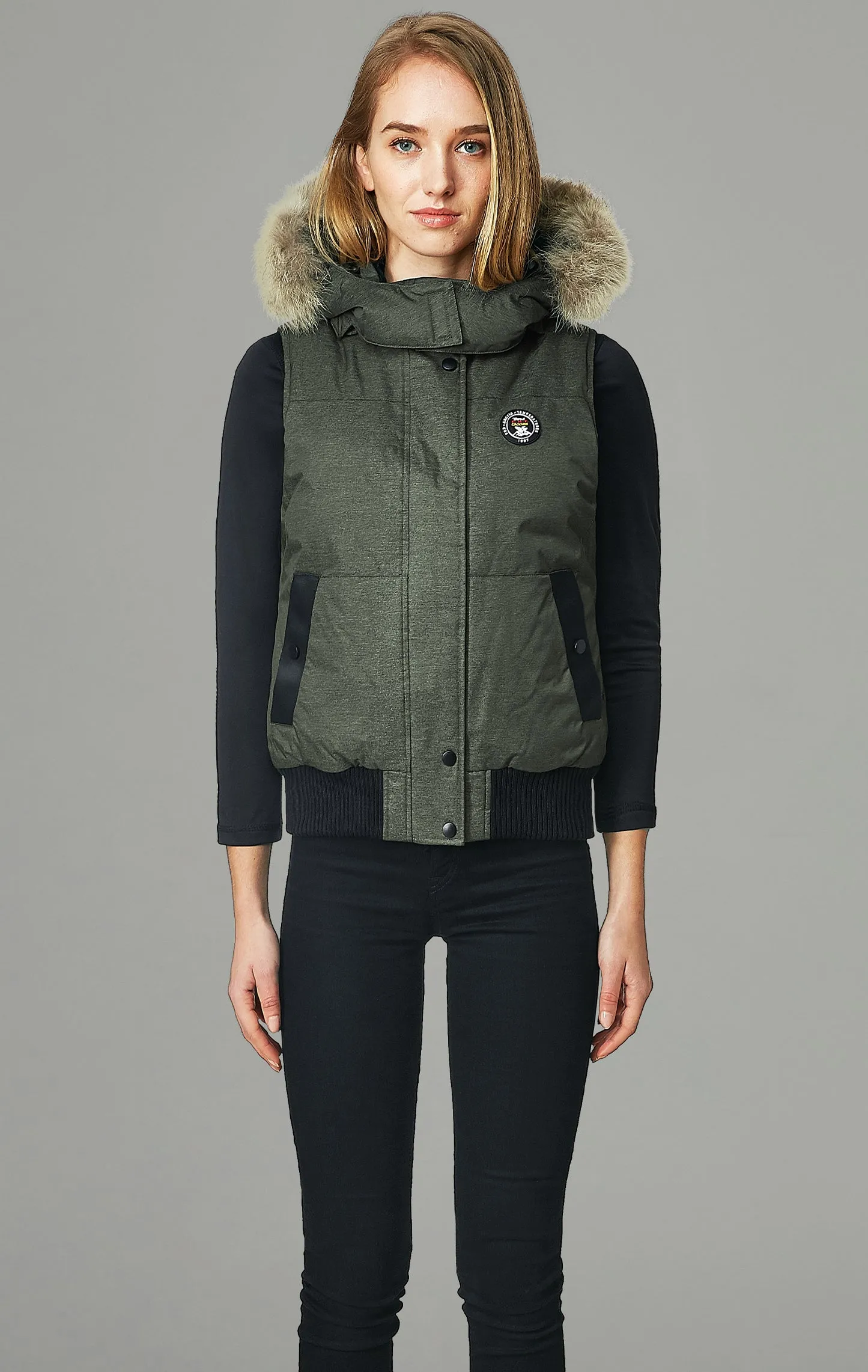 Huntley Women's Hooded Down Vest