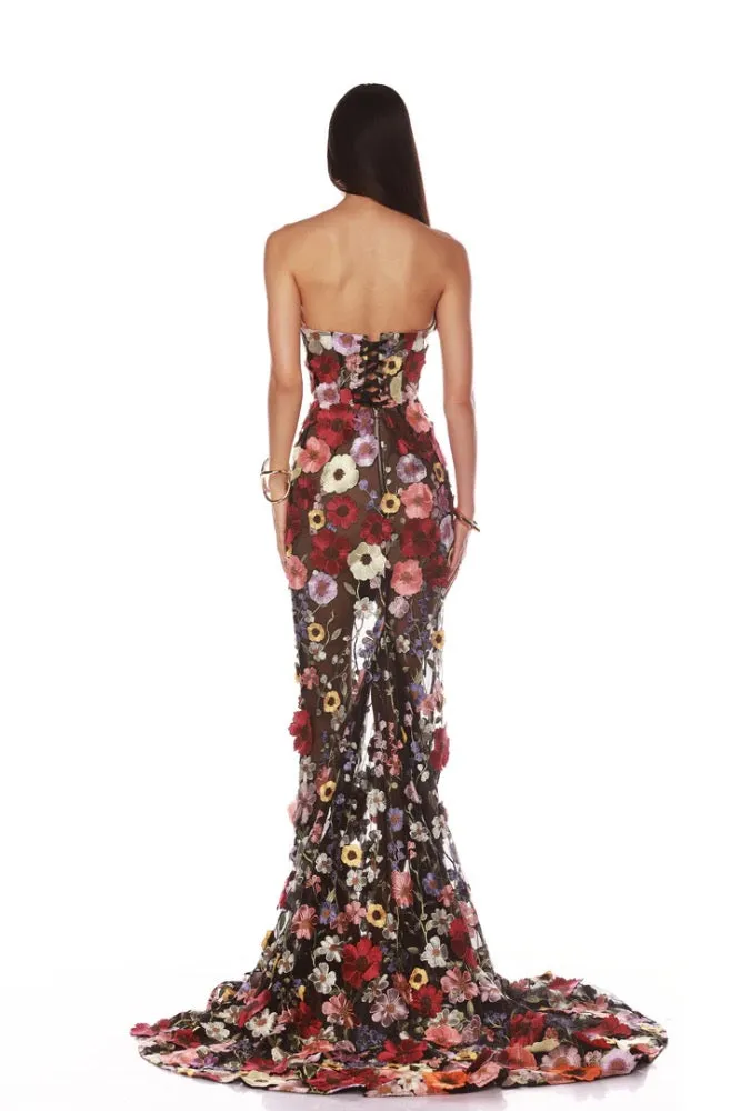 Jasmine Multi Floral Gown