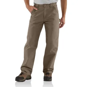 Loose Fit Washed Duck Utility Work Pant