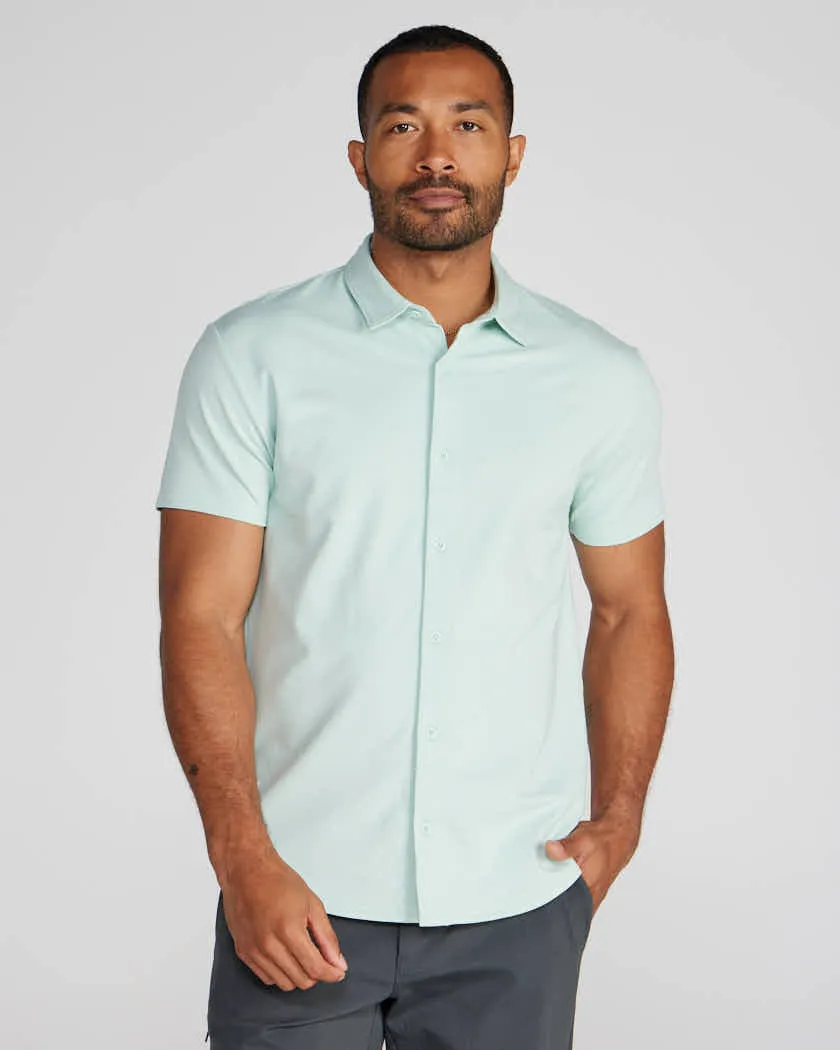 LUX Short Sleeve Button Down