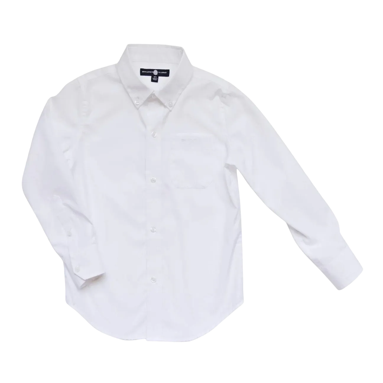 Men's Bowen Arrow Button Down- Wentworth White