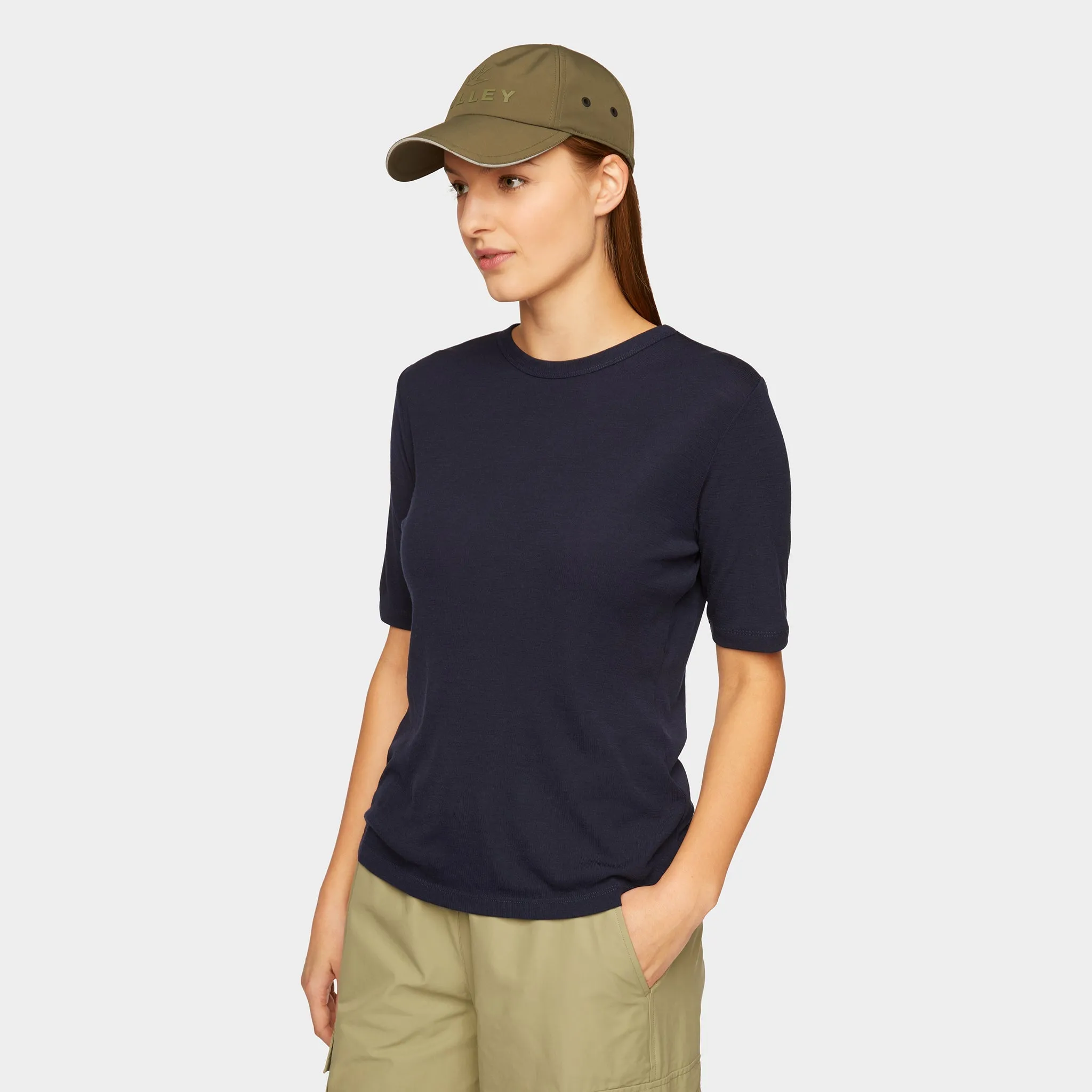 Merino Rib Fitted Tee