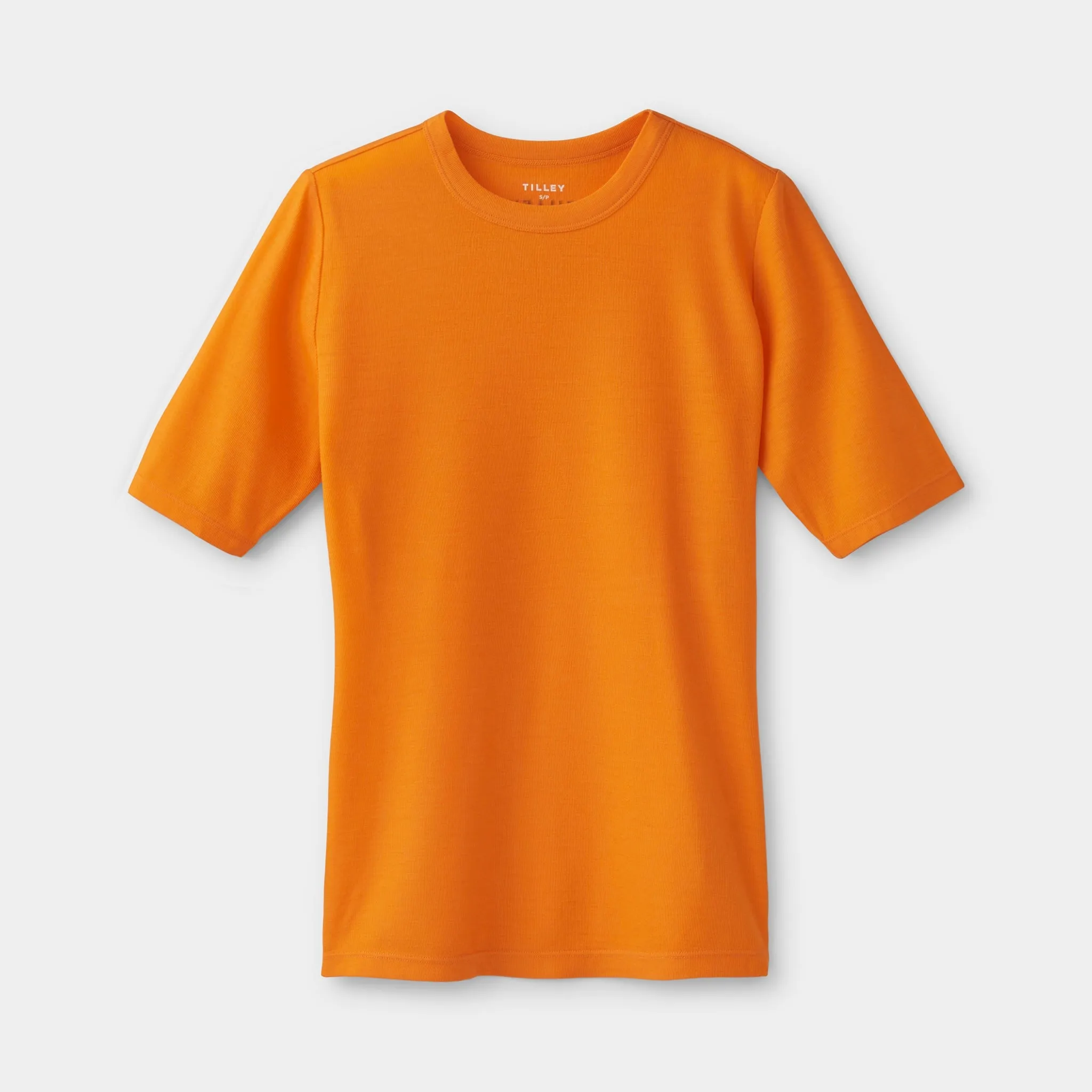 Merino Rib Fitted Tee