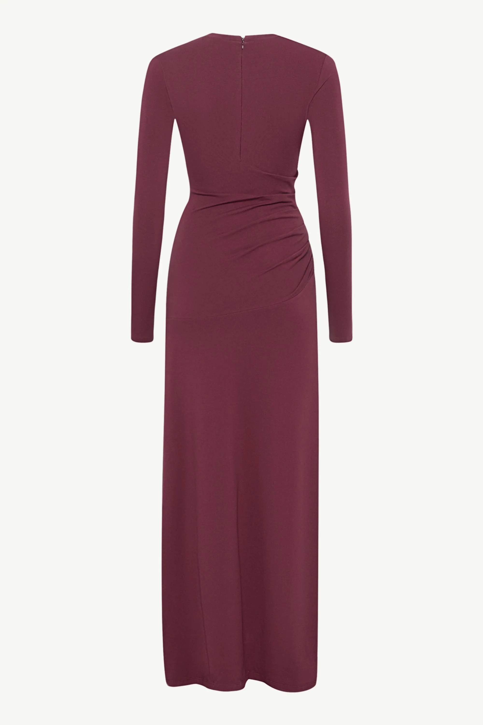 Natalie Rouched Jersey Maxi Dress - Port Royale