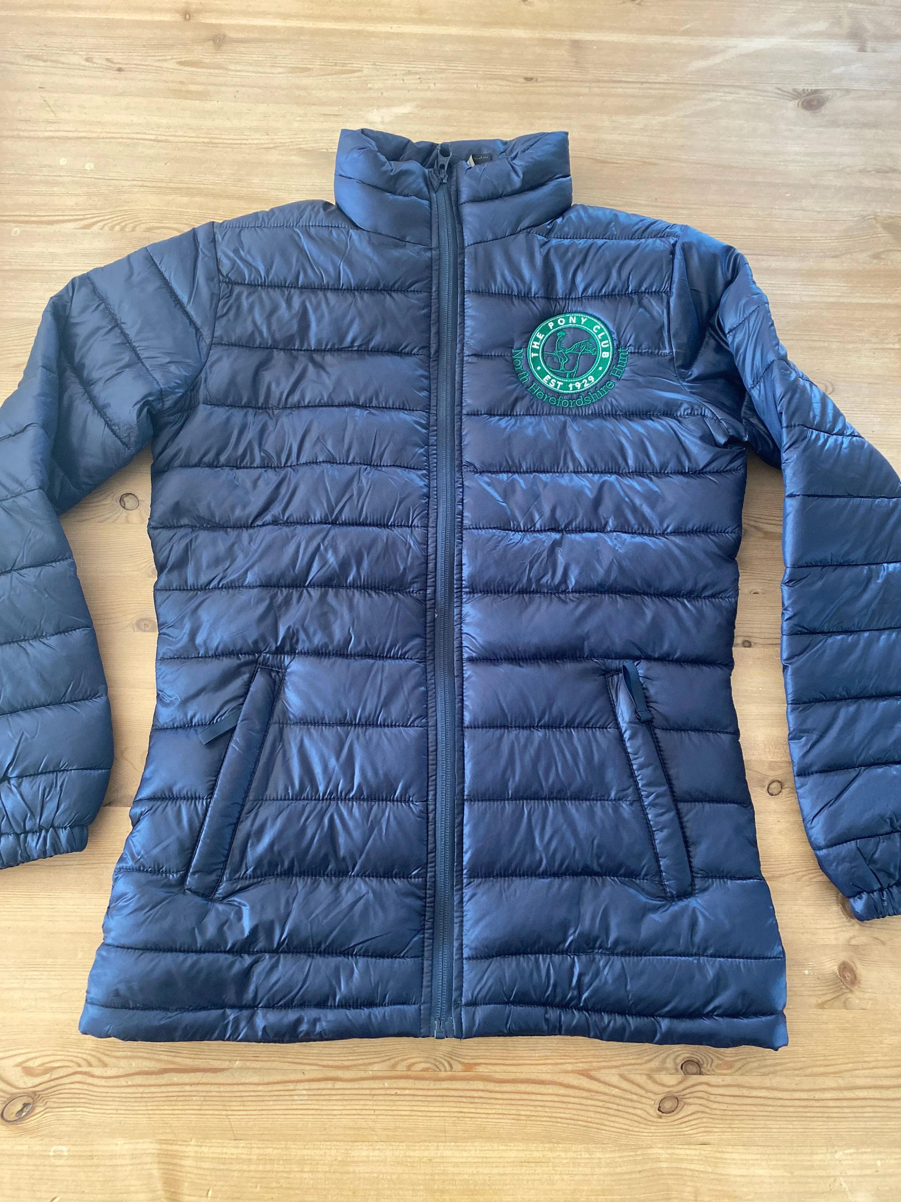 North Hereford Hunt Pony Club Ladies Fitted Padded Jacket