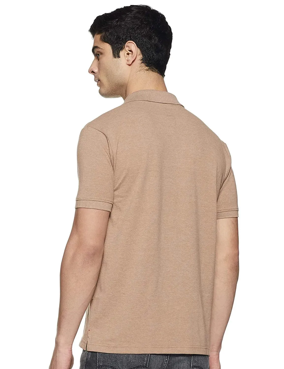 ONN Men's Cotton Polo T-Shirt (Pack of 2) in Solid Bright Blue-Camel colours