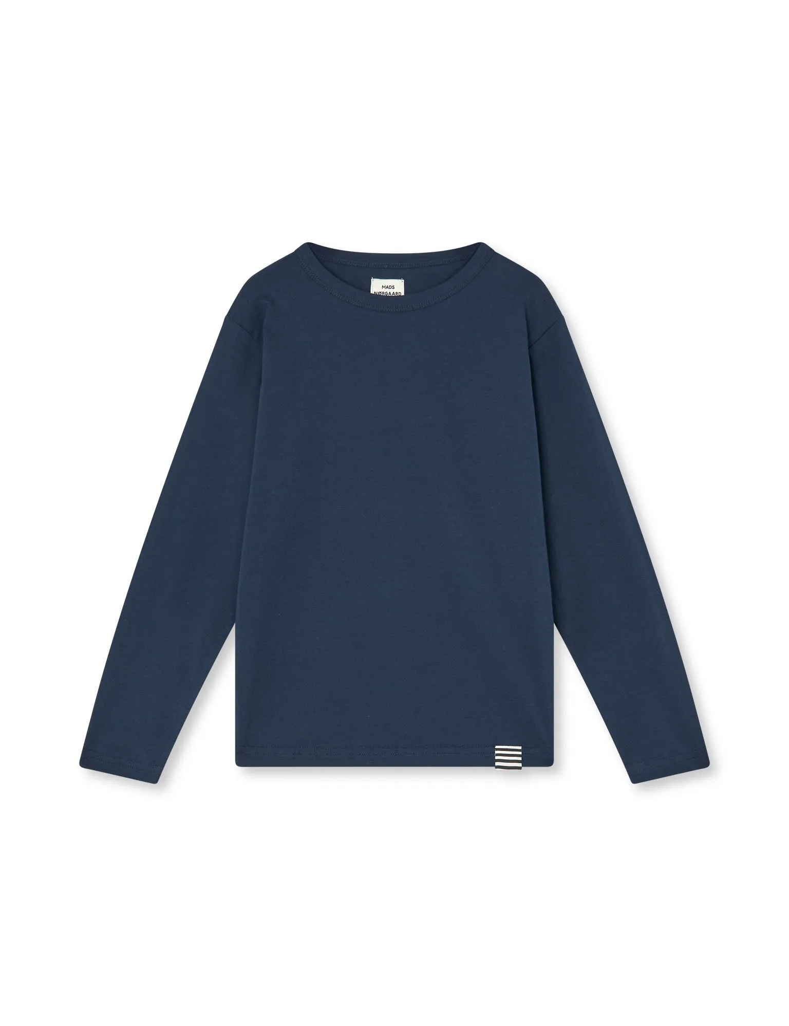 Organic  Thorlino L/S Tee FAV,  Navy