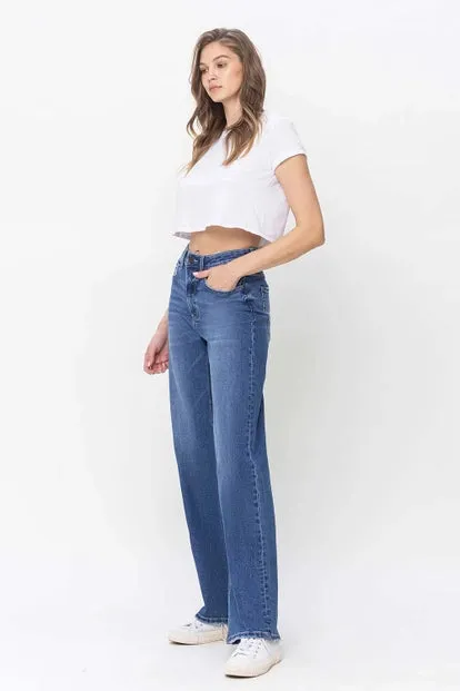 Orleans 90's Loose Fit High Rise Denim