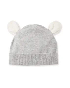 Panda Cashmere Hat Fumo Grey