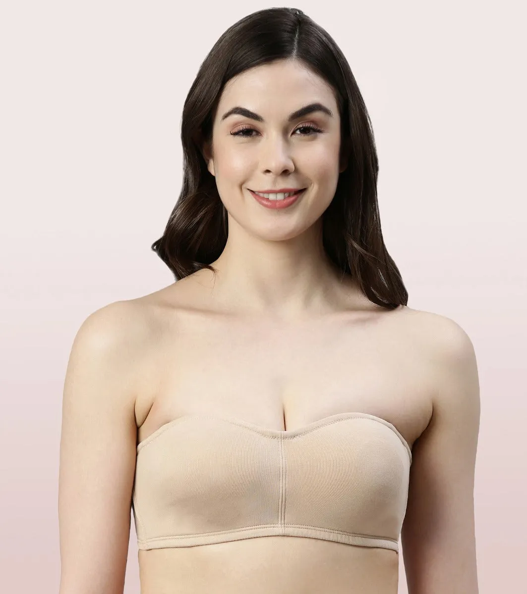 Perfect Shaping Cotton Strapless Bra