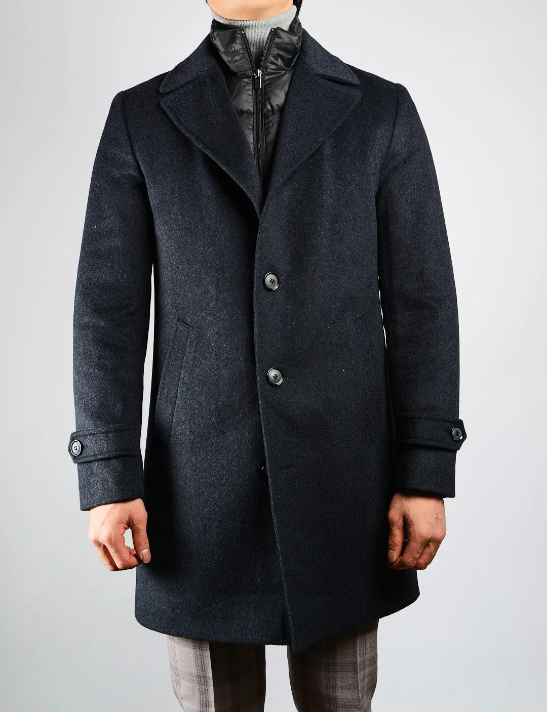 Preston Solid Brushed Coat