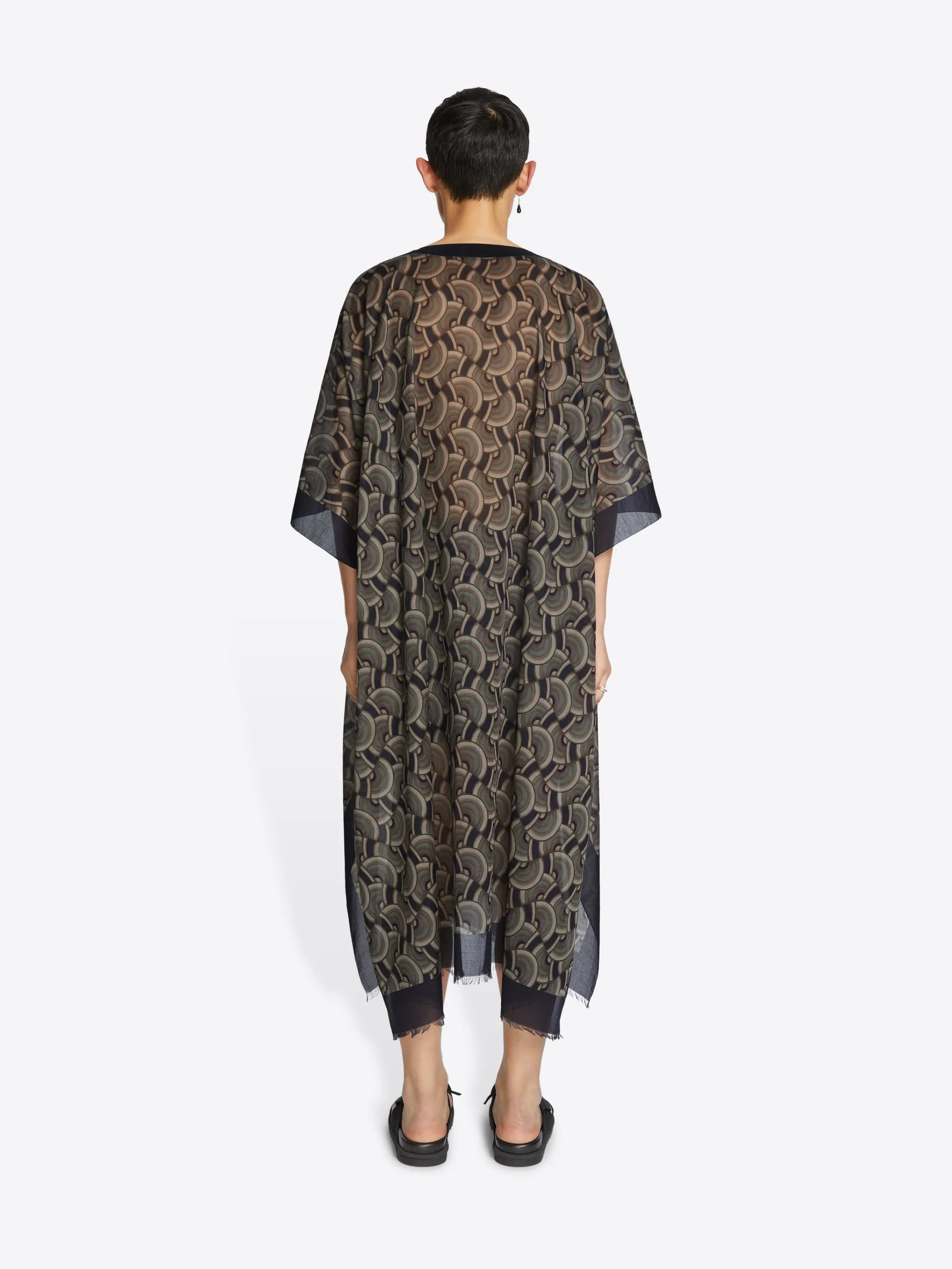 Printed kaftan