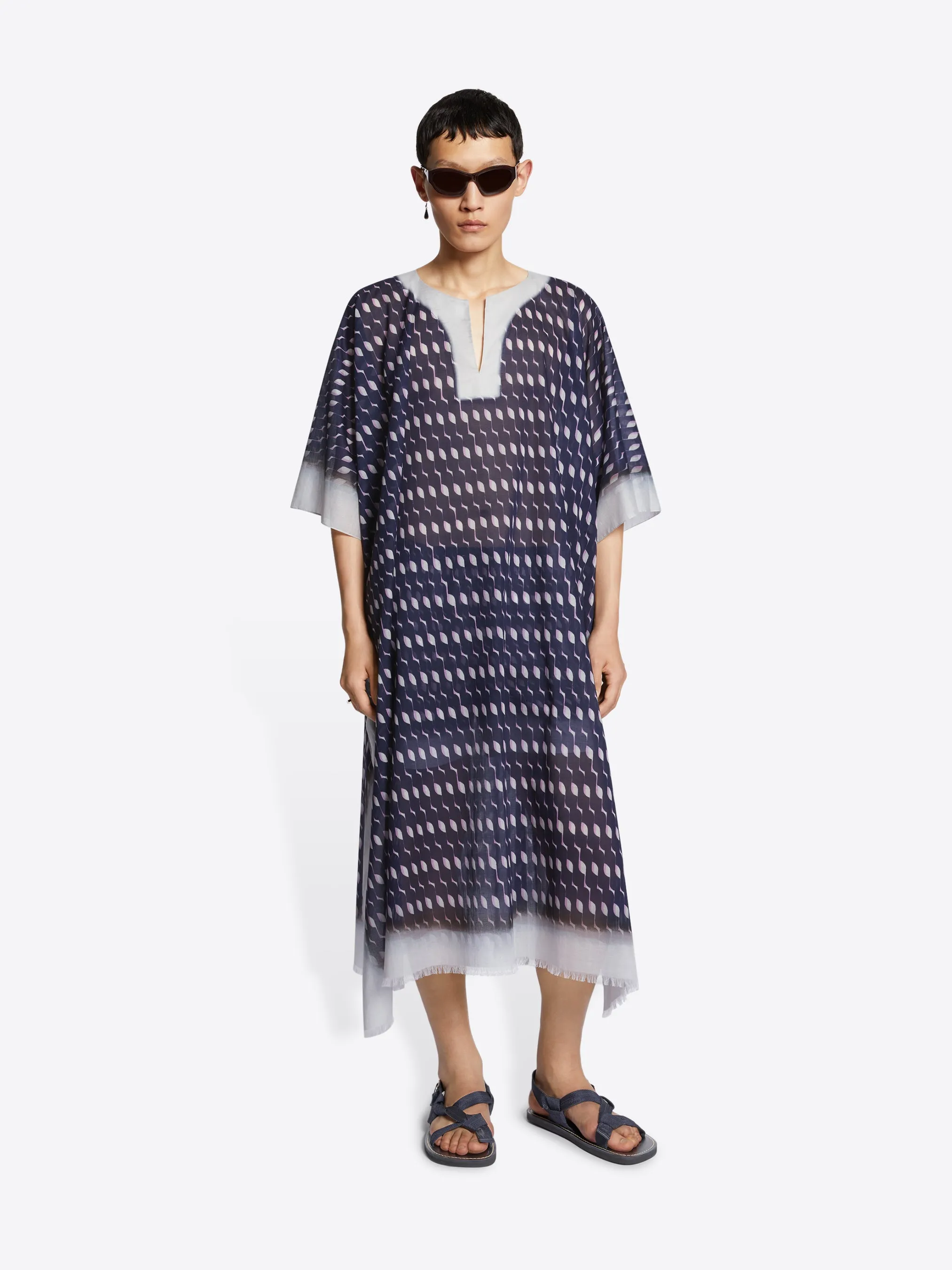 Printed kaftan