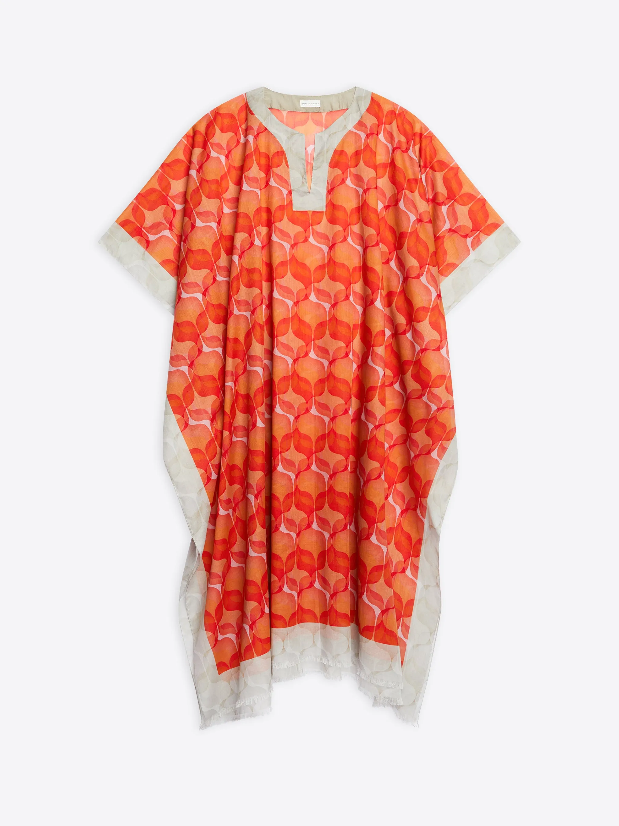 Printed kaftan