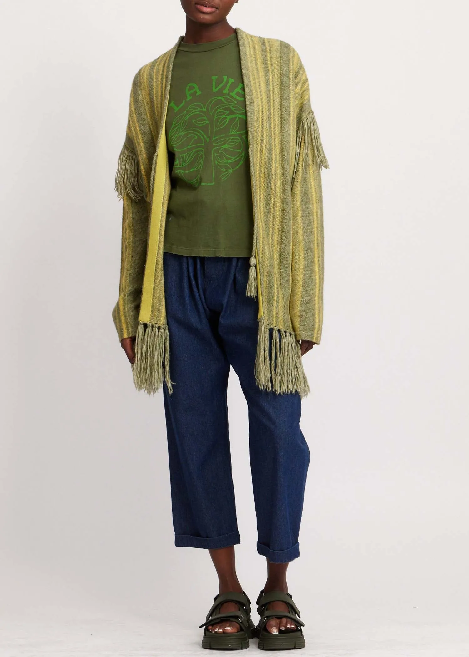 Raquel Allegra Stripe Cardigan