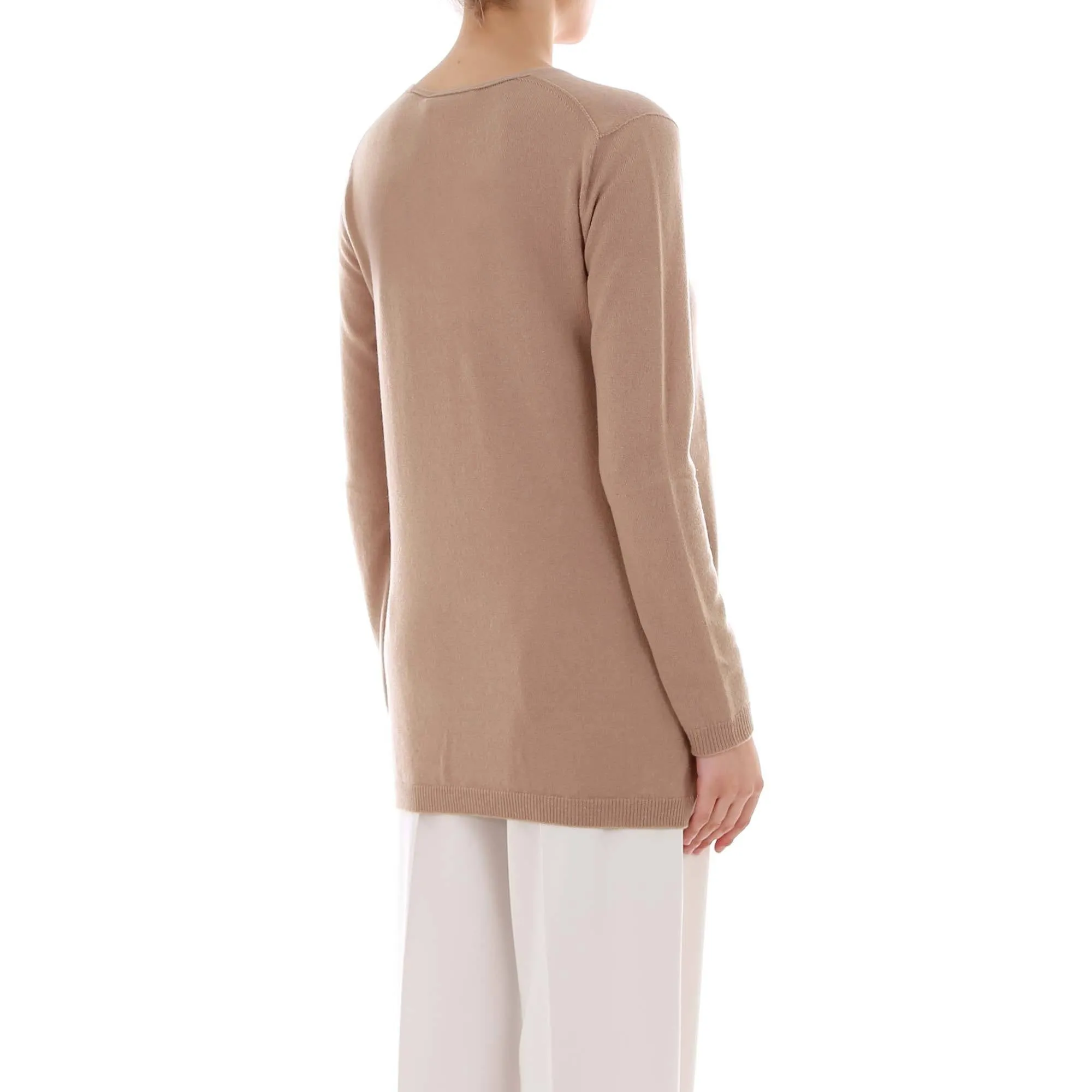 'S Max Mara Asymmetric V-Neck Pullover