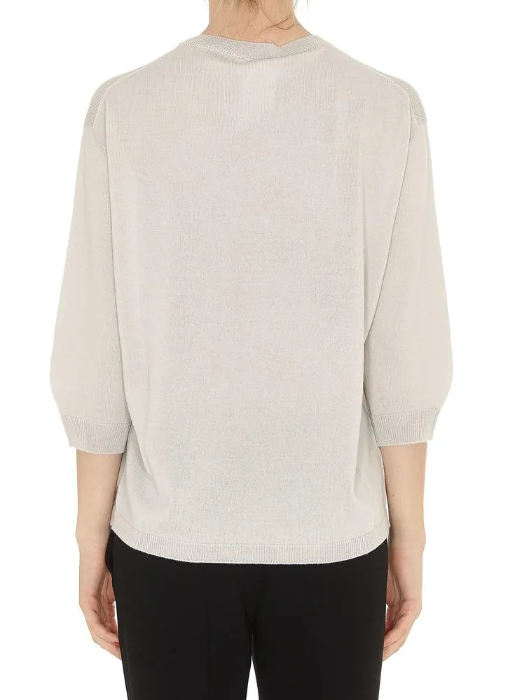 'S Max Mara Puffed Sleeve Jumper