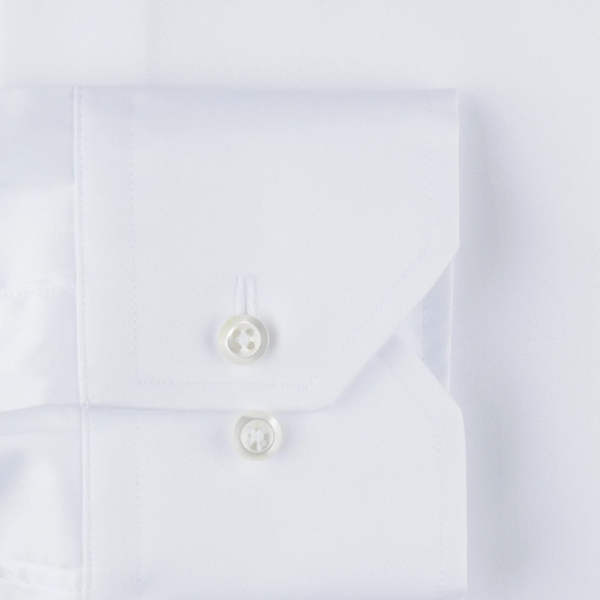 Superior Twill Shirt/Fitted  | White