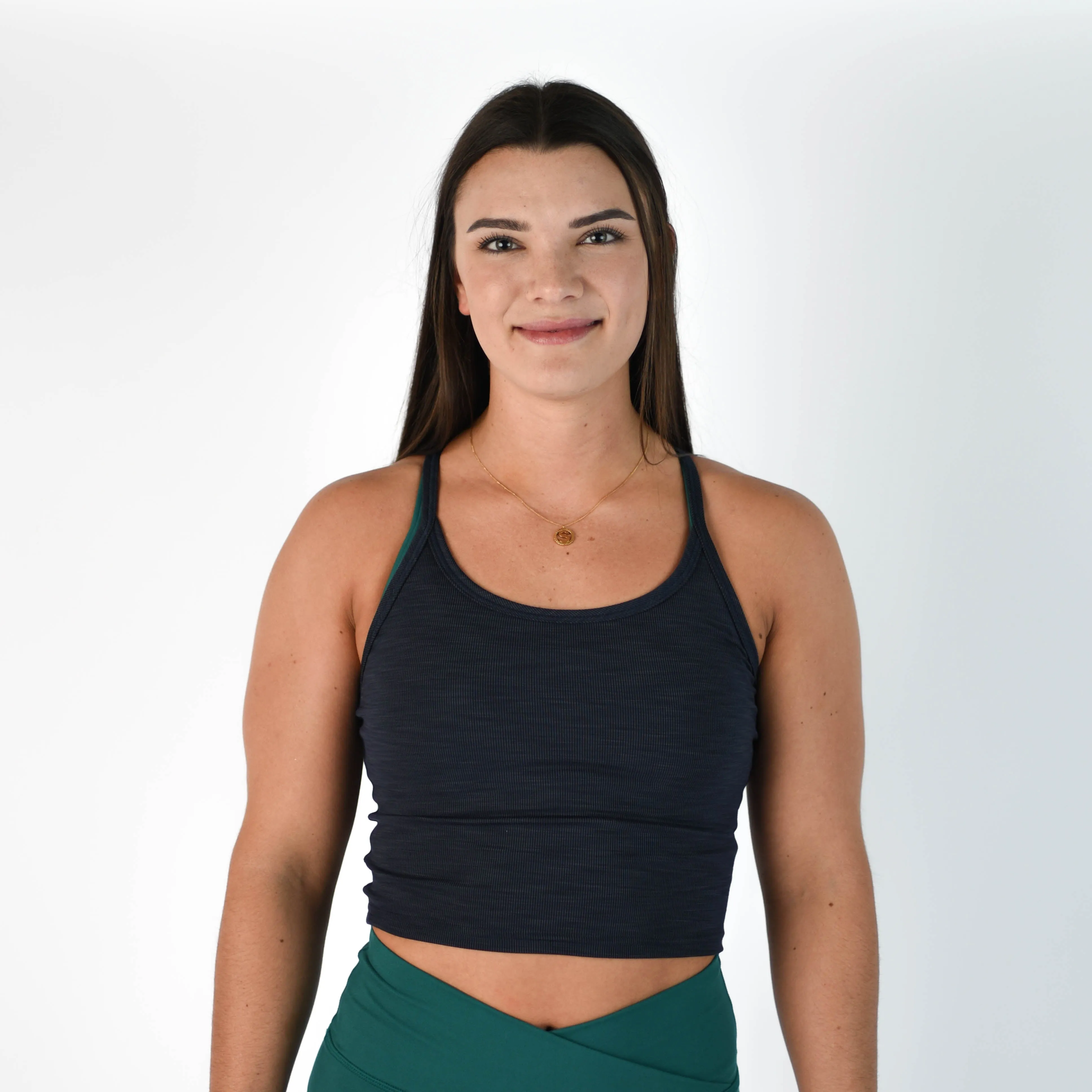 Switch Up Crop Tank- Fitted