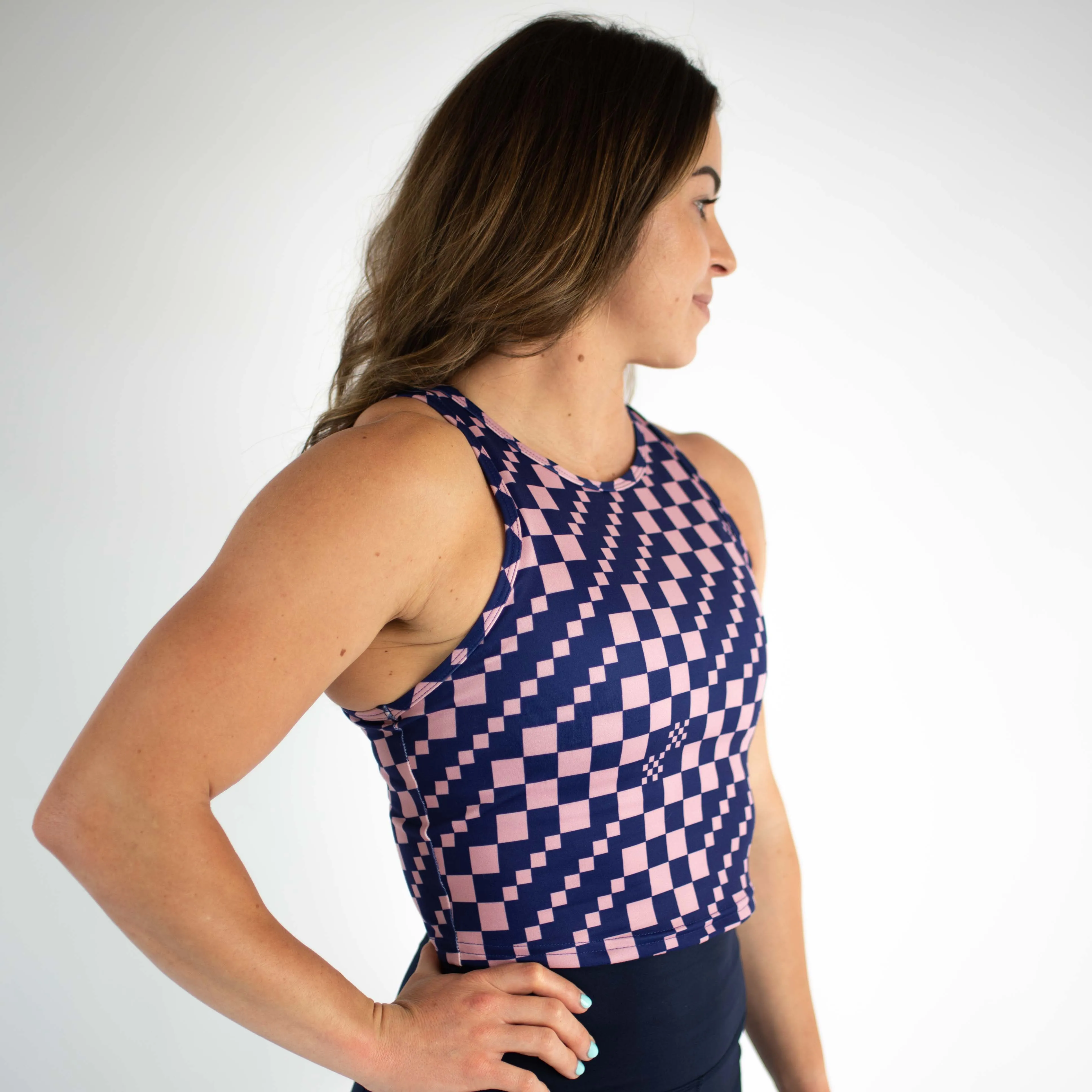 Tempo Crop Tank - Fitted