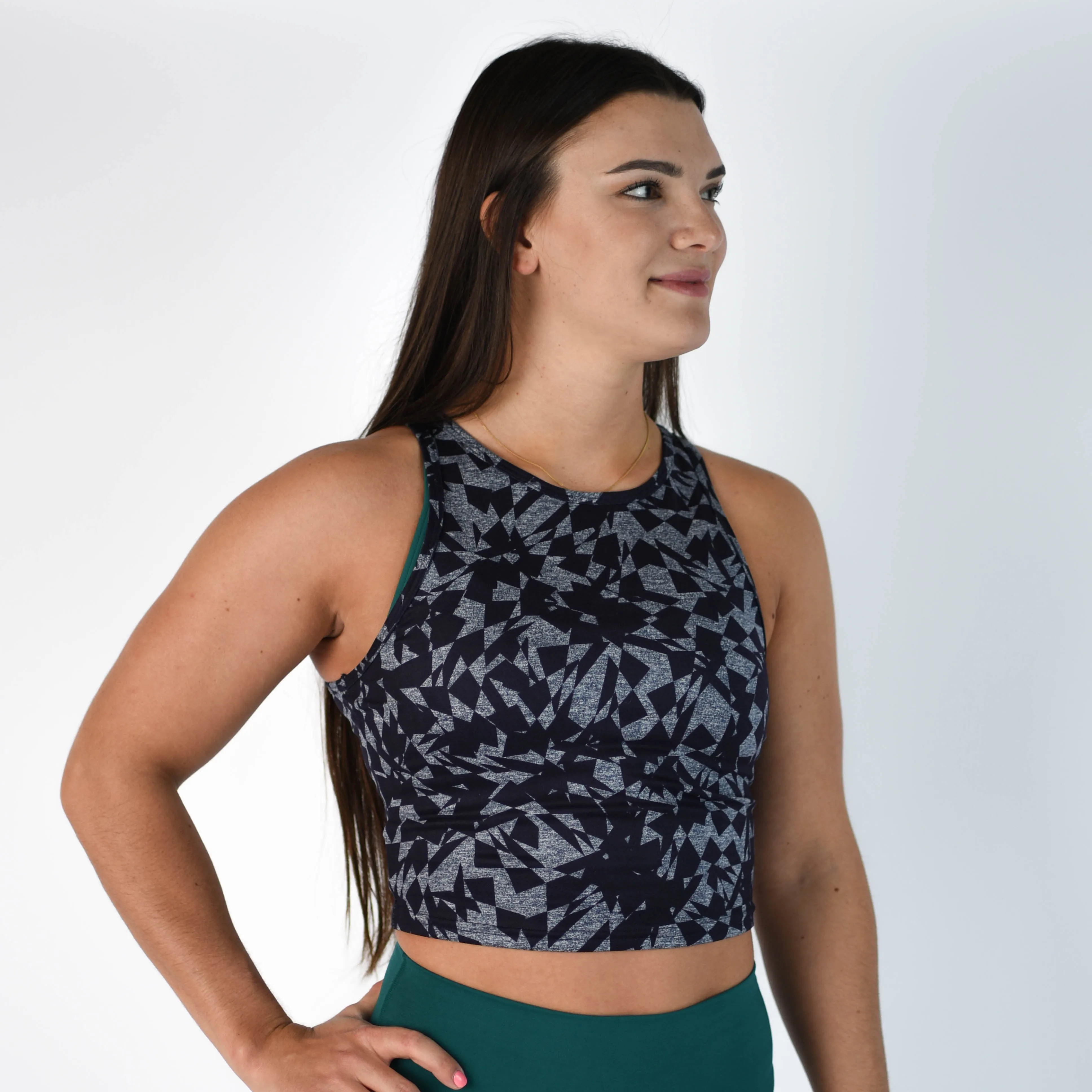 Tempo Crop Tank - Fitted