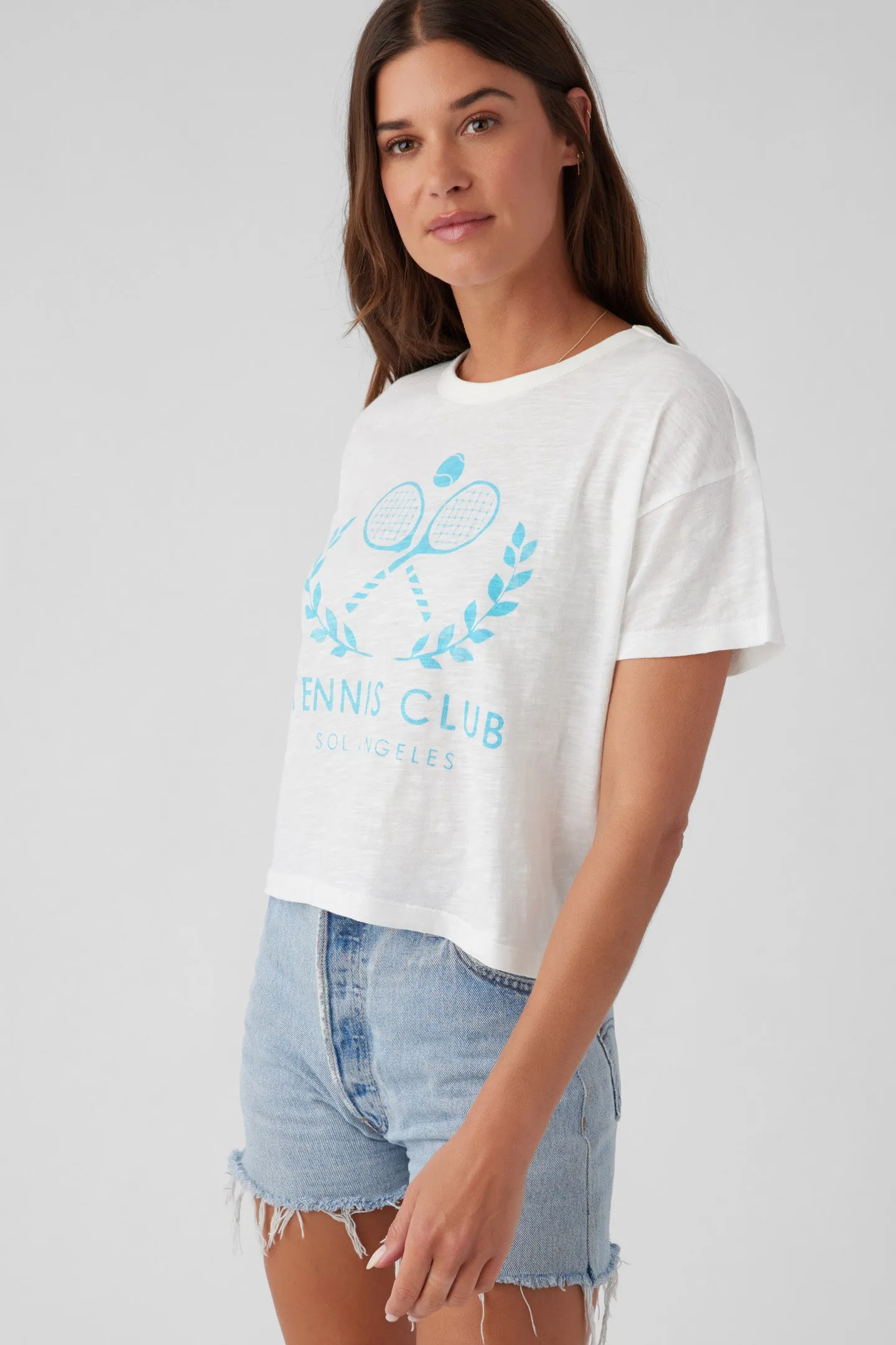 Tennis Club Boxy Tee