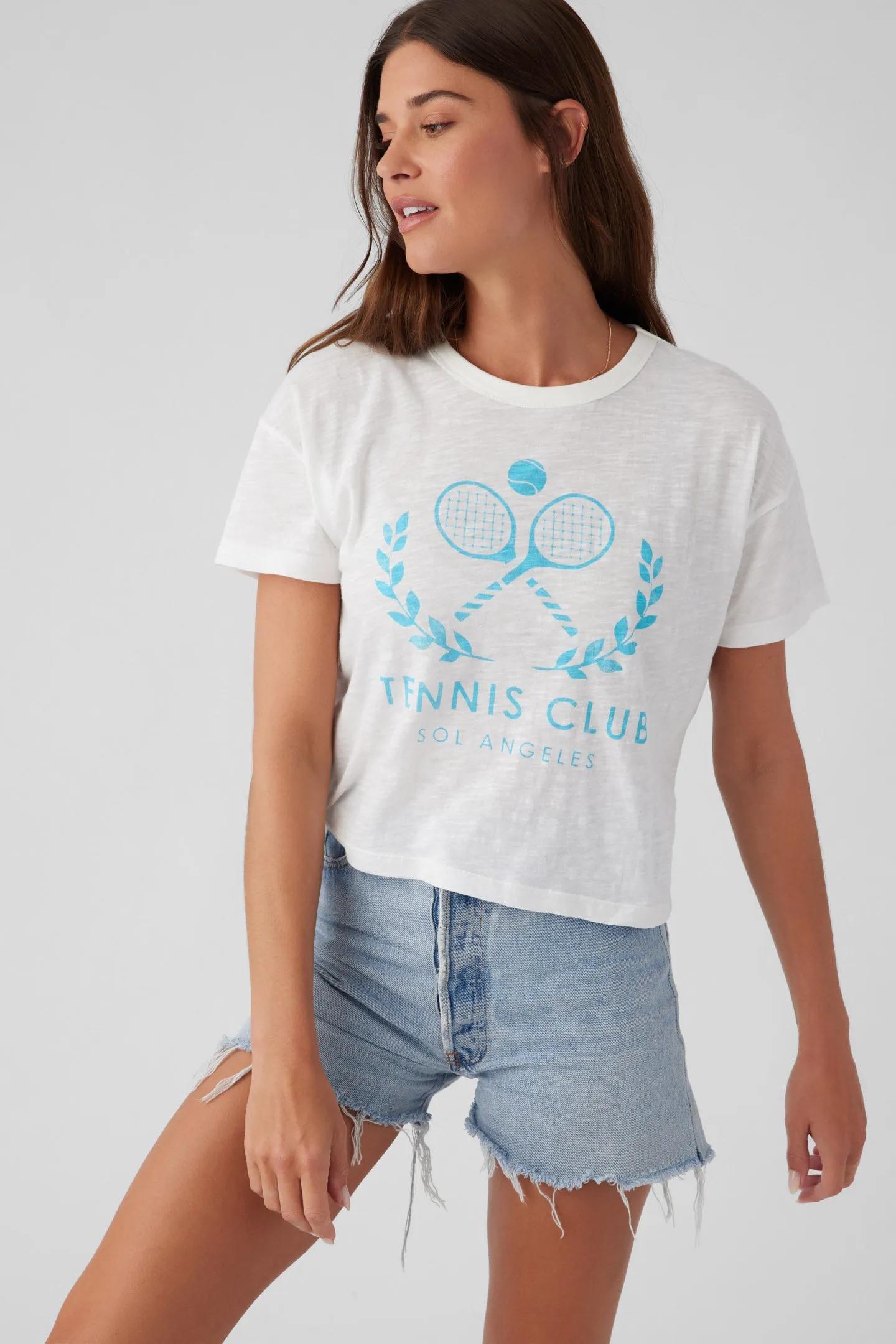 Tennis Club Boxy Tee