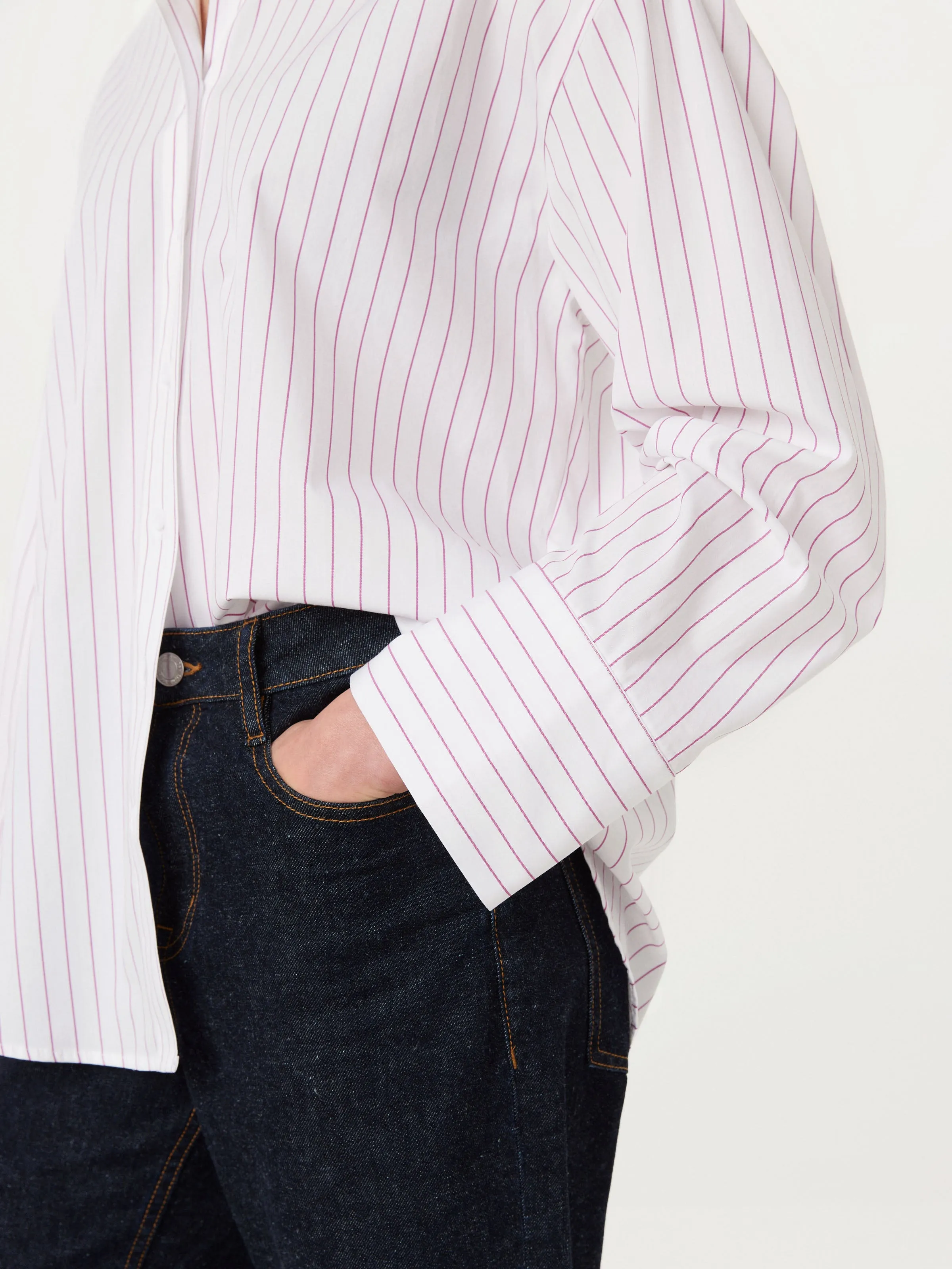 The Crisp Poplin Shirt in White