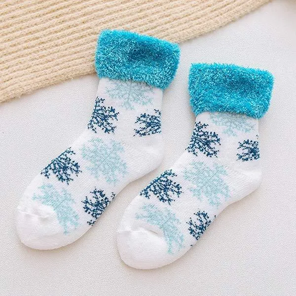 Thickened Fleece Winter Warm Floor Socks Christmas Socks 97377490C