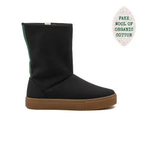 Vegan winter bootie black JID001